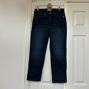 Gently worn Madewell Stovepipe jeans in size 27P
